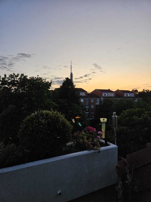 Helle 2-Zimmer-Dachgeschosswohnung mit Balkon und Einbauküche – Nähe MHH, Hannover-Roderbruch