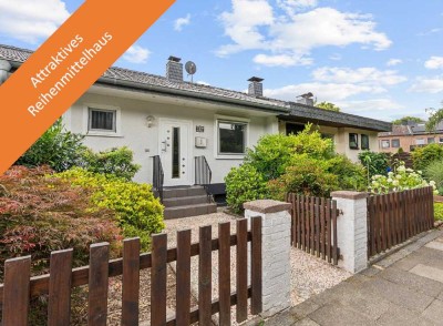 Ihre neue Immobilie: Attraktives, modernisiertes Reihenmittelhaus mit Garage in Neuss-Vogelsang