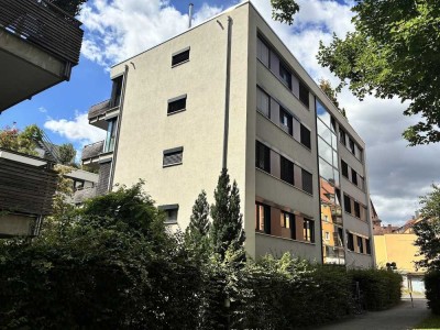 Modern wohnen in der Sebalder Altstadt 3-Zimmer-Wohnung mit großem Balkon und TG