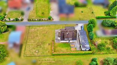 Dörverden - Westen | Ein-/ Zweifamilienhaus für Handwerker auf großem Grundstück
