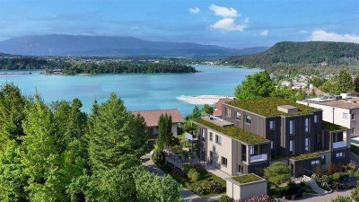Exklusive Gartenwohnung mit Seeblick am bezaubernden Faaker See