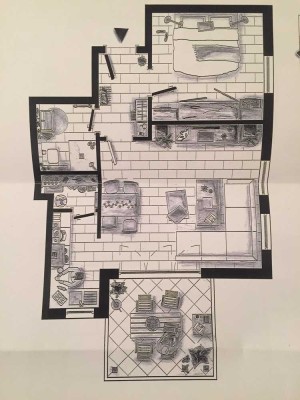 Moderne, helle Wohnung im Limespark