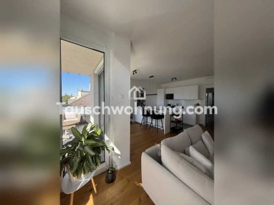 Tauschwohnung: Moderne Dachgeschoss im Neubau am Wildpark