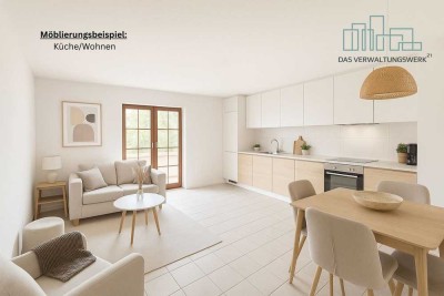 Komplett sanierte 3-Zimmer-Souterrain-Wohnung mit Terrasse/Garten in Niersbach