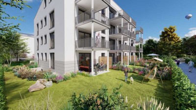 Große Maisonette Wohnung mit Garten