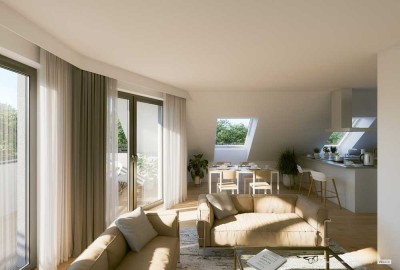 Baustellenberatung: Sa, 22.11. von 11-13 Uhr, 2-Zimmer-Wohnung mit großzügiger Dachterrasse