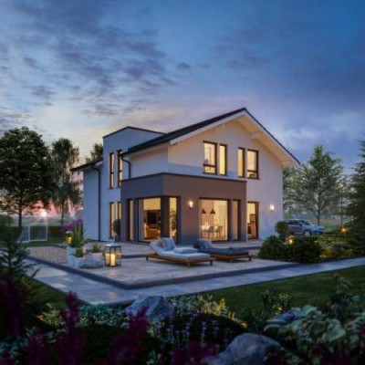 IHR INNOVATIVES LIVING HAUS MIT REELLEM TRAUMGRUNDSTÜCK, BODENPLATTE PV ANLAGE UND VIELEM MEHR!