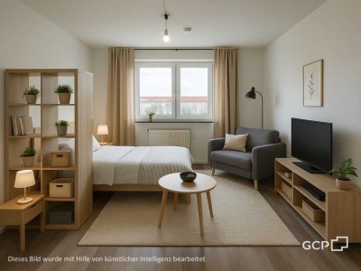 Hier bin ich richtig - 1-Zimmer-Wohnung mit Einbauküche steht bereit!