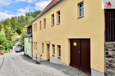 2-Raum-Erdgeschosswohnung in einem historischen Stadthaus in Lauenstein