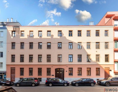 Sanierungsbedürftige Altbauwohnung mit ca. 213 m² NF | Erdgeschoss + Keller/Souterrain | Nähe Matzleinsdorfer Platz (S-Bahn-Station und künftig U2-Station)