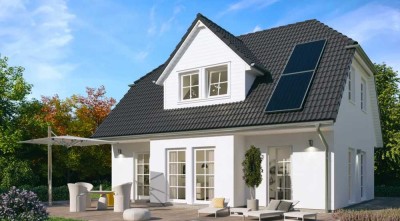 EFH. 130m2, Garage, Küche, Terrassenüberdachung, PV Anlage, als Mietkaufpremium inkl. KFW Förderung