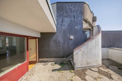 3 Zi-Penthouse-Whg mit 2 Terrassen EBK Aufzug u. opt. TG