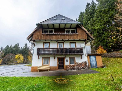 Top gelegenes Schwarzwaldhaus mit großem Potenzial
