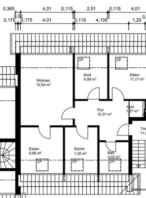 Gemütliche Dachgeschosswohnung in Fürstenau