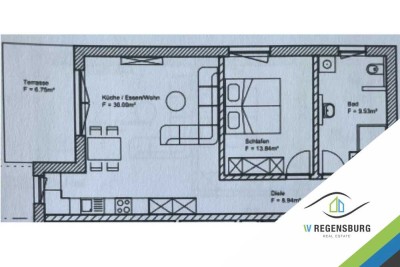 Erstbezug- 2-Zi-Erdgeschoßwohnung mit Küche und Gartenanteil