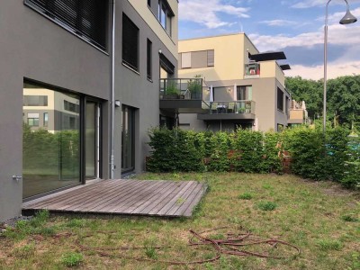 Erdgeschosswohnung mit Gartenanteil und Terrasse, 3 Zimmer in Bestensee am Pätzer See