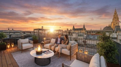 The Rathauspark Residence - Exklusives Dachgeschossapartment im Herzen von Wien