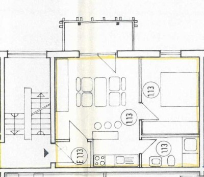 Schöne und gepflegte 2-Zimmer-Wohnung mit Einbauküche in Bannewitz OT Possendorf