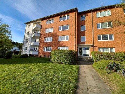 Erstbezug nach Sanierung mit Einbauküche: Schöne 1-Zimmer-Erdgeschosswohnung in Lübeck