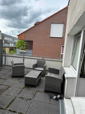 Geräumige 2 ZKB-Wohnung mit Dachterrasse in zentraler Lage von Rheine