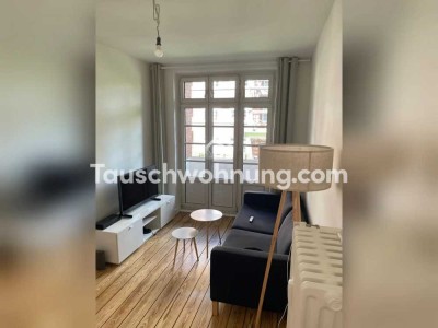 Tauschwohnung: 2 Zimmer in Altbauwohnung in bester Lage gegen 3 Zimmer