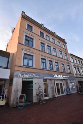 Wohnen mitten im Herzen der Stadt – zentrale Wohnung in der Fußgängerzone