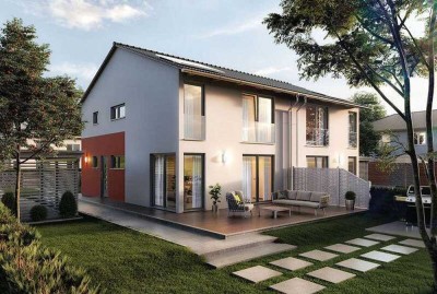 Bad Mergentheim/Löffelstelzen: Doppelhaushälfte mit viel Platz für die Familie
