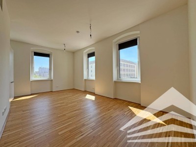 Revitalisierte 2 Zimmer-Altbauwohnung mit Küche - Nähe Herz Jesu Kirche