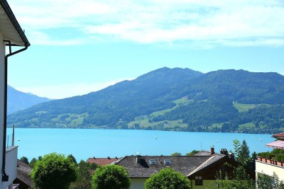 Gepflegte 4 Zimmer Gartenwohnung mit Sonnenterrasse - Eigengarten und Seeblick!