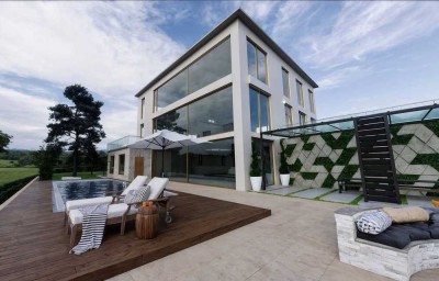 Vastu-Villa mit Alpenblick & historischer Lage bei Elchingen - aufteilbar in 3 Wohnungen