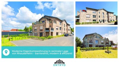 Moderne Eigentumswohnung in zentraler Lage von Rhauderfehn – barrierefrei, modern & effizient!