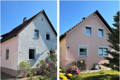 Zwei Häuser zum Preis von einem Haus am Stadtrand von Regensburg