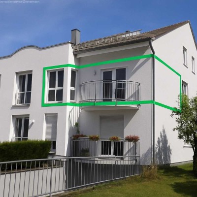 Helle 2-Zimmer-Wohnung mit Balkon zu verkaufen
