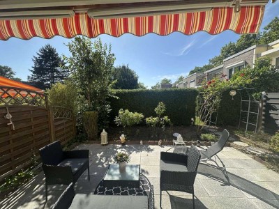 3-Zimmer-Terrassenwohnung mit Abendsonne im grünen Billstedt!