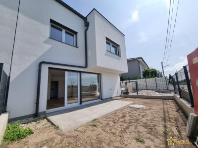 NOCH 4 HÄUSER FREI! SÜDSEITE! 128m² WNFL! 3 Bäder. 3 Toiletten. 5 Zimmer. EXQUISITES, SCHLÜSSELFERTIGES 5-ZIMMER-ZIEGELHAUS. Elektrische Rollläden, Klimavorbereitung, edler Parkett und Sanitärkeramik!