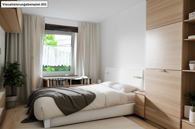 Großzügig geschnitten: Helle 3 Zi.-Wohnung mit Sonnenbalkon!