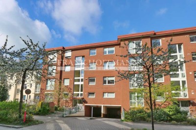 Vermietete Eigentumswohnung mit Balkon und TG-Stellplatz in Hamburg-Wandsbek