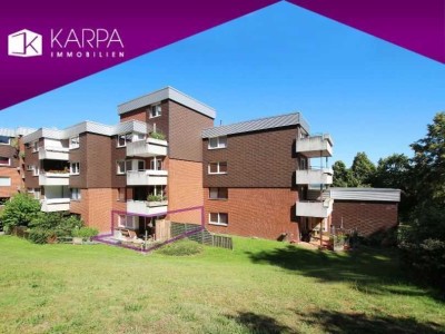 Eigentumswohnung mit Gartenterrasse und Weitblick am Wald von Springe (Kreis Hannover)