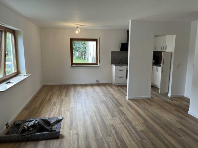 Vollständig renovierte 2-Zimmer-Wohnung mit Balkon und EBK in Waldenburg