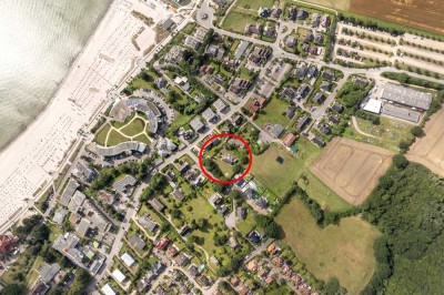 Exklusive Lage oberhalb des Grömitzer Yachthafens – Bungalow mit großem, blick geschütztem Garten