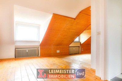 GEMÜTLICHE 2-ZIMMER-DG-WOHNUNG IN TOP LAGE