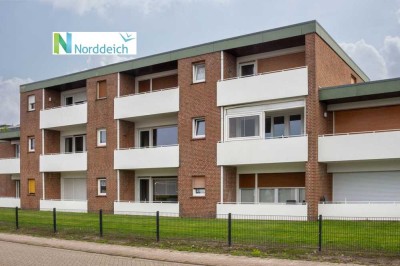 Ansprechende Erdgeschoss-Ferienwohnung mit Inventar in vielleicht bester Lage von Norddeich!