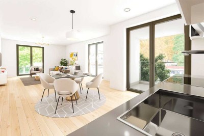 Grünes Wohnen nahe Expo-Gate: Sonnige 3-Zimmer-Wohnung mit Loggia und Balkon