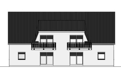 Hier könnte dieses moderne 4-Familienhaus gebaut werden
