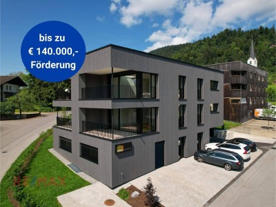 Erstbezug - Familienfreundliche 4-Zimmer-Wohnung mit Weitblick