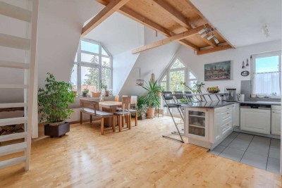 Stilvolle 3,5-Zimmer-Galeriewohnung – hell, modern und großzügig
