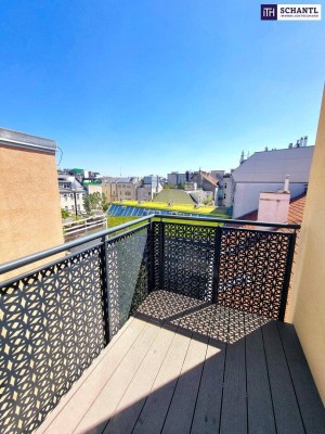 Smartes Wohnen über den Dächern! Raffiniert eingerichtet + Durchdacht bis ins Detail + Hofseitiger Balkon + Perfekte Infrastruktur und Anbindung! Jetzt zugreifen!