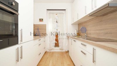 Gepflegte 3-Zi-Wohnung im EG mit eigener Terrasse und Stellplatz in KA-Durlach