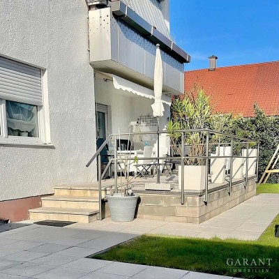 Moderne 4 Zimmer-Garten-Wohnung - Stilvoll wohnen auf ca. 94 qm Wohnfläche