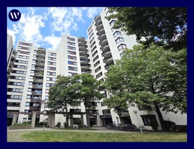 Modernes 1-Zimmer-Appartment mit Balkon und Blick ins Grüne, Wannenbad, separate Küche